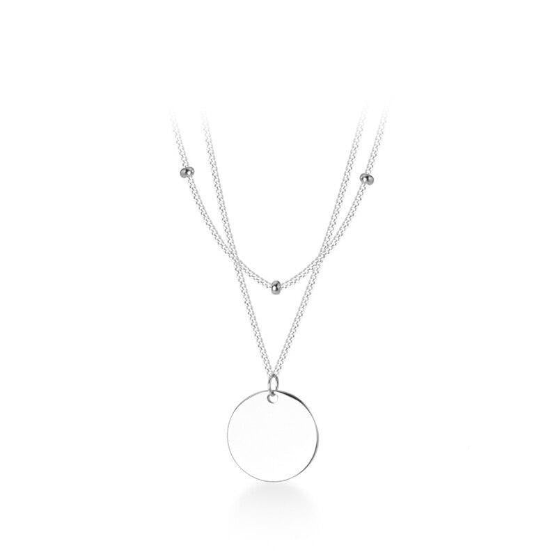 Collier rond femme