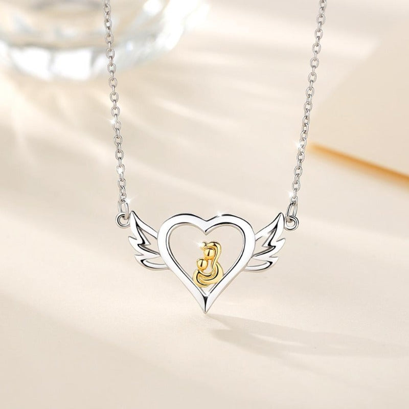 Collier ange amour