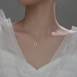 Collier Etoile et Lune