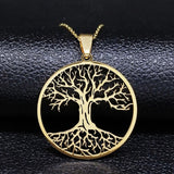 Pendentif arbre de vie homme