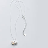 Collier coquillage argent