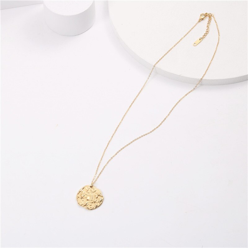 Collier coquillage vintage